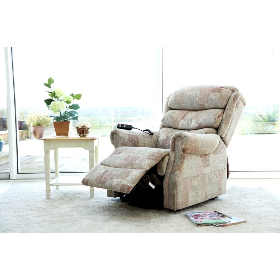 Lincoln Riser Recliner Standard in Autumn Mosaic