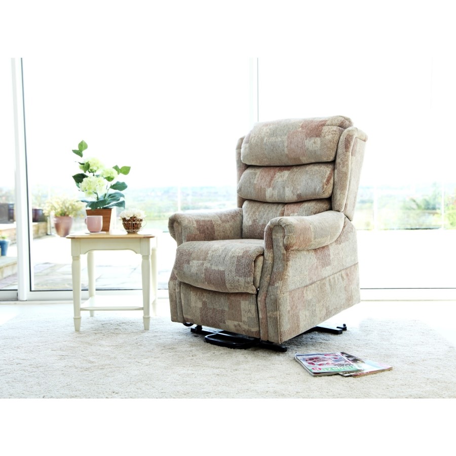 Lincoln Riser Recliner Standard in Autumn Mosaic