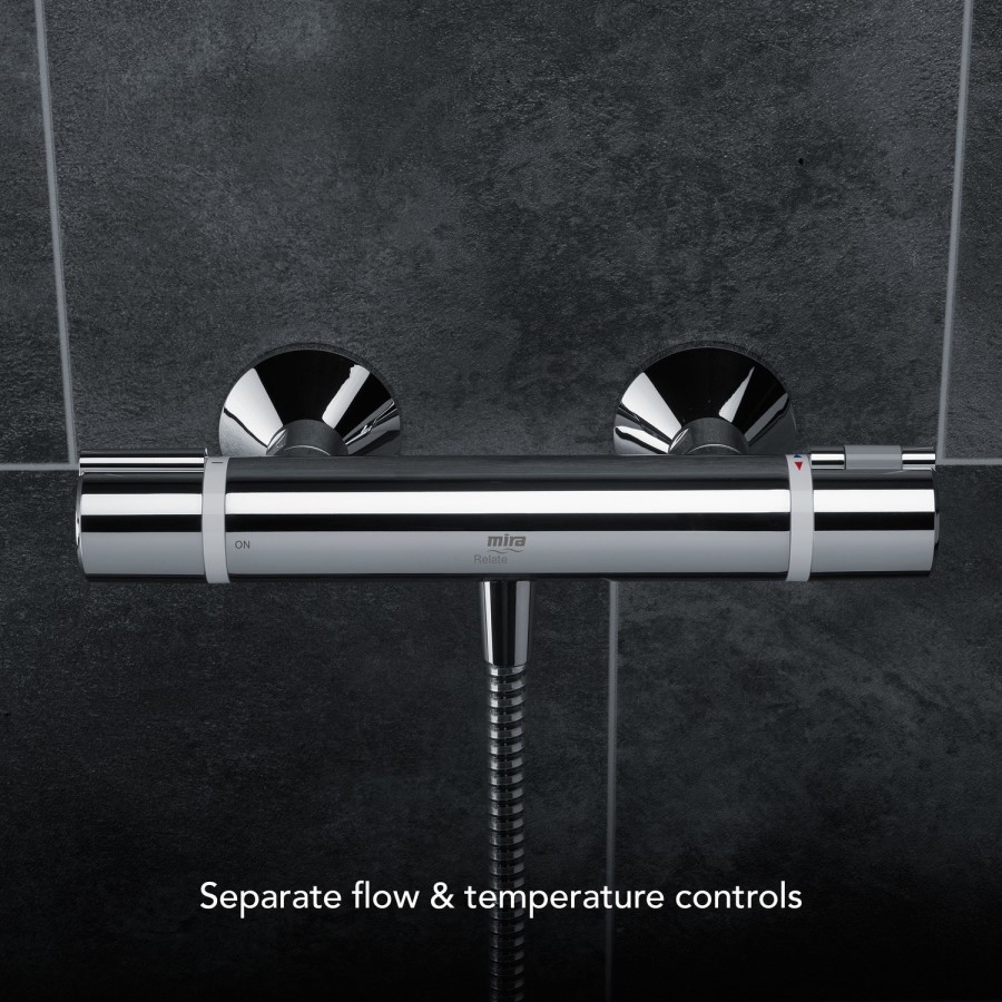 Mira Relate Exposed Thermostatic Mixer Shower