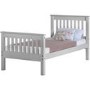 GRADE A2 - Seconique Monaco 3' Bed High Foot End in Grey