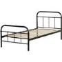 Seconique Brooklyn Single Bed In Black