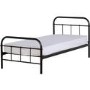 Seconique Brooklyn Single Bed In Black