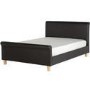 Seconique Shelby Double Sleigh Bed in Brown