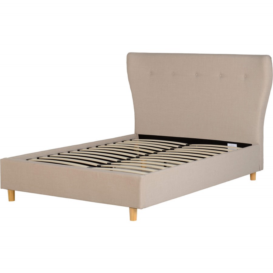 Seconique Regal Double Bed in Wheat