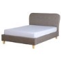 Seconique Eaton Upholstered Grey Double Bed
