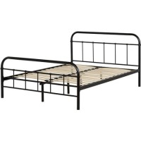 Seconique Brooklyn Double Bed in Black