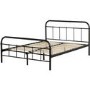 Seconique Brooklyn Double Bed in Black