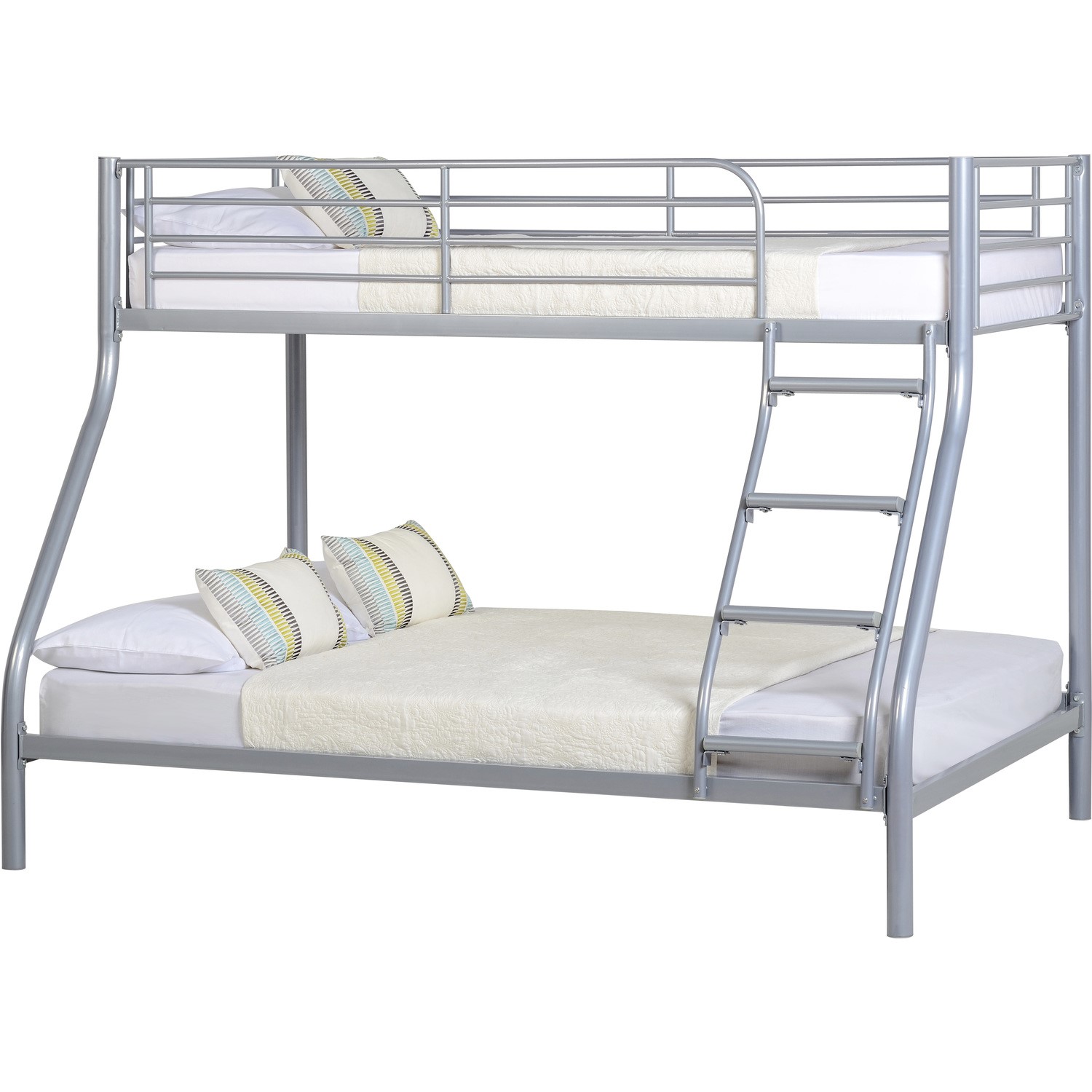 Photo of Silver metal triple sleeper bunk bed - tandi - seconique