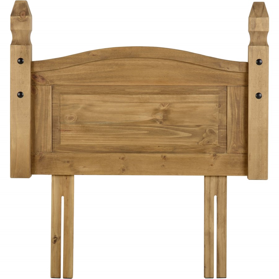 Seconique Corona 3' Headboard in Distressed Waxed Pine