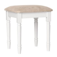 Copenhagen Dressing Table Stool In White