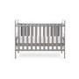 Grace Grey Wooden Cot Bed with Teething Rail - Obaby