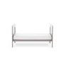 Grace Grey Wooden Cot Bed with Teething Rail - Obaby