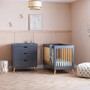 Maya Mini 2 Piece Room Set in Slate with Natural - Obaby