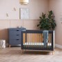 Maya Mini 2 Piece Room Set in Slate with Natural - Obaby