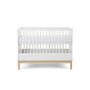 Astrid Mini Cot Bed in White - Obaby