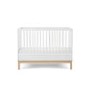 Astrid Mini Cot Bed in White - Obaby