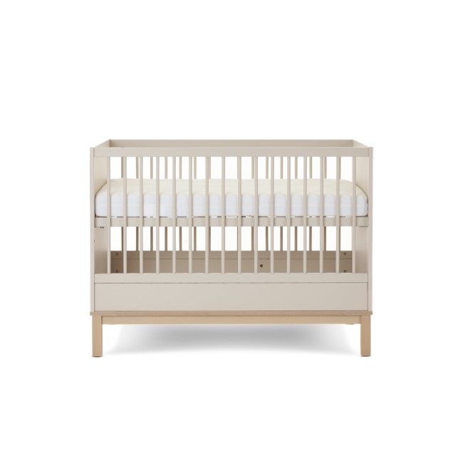 Satin Mini Two Tone Cot Bed - Astrid - Obaby