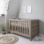 Tutti Bambini Modena Oak 3 in 1 Adjustable Cot Bed 