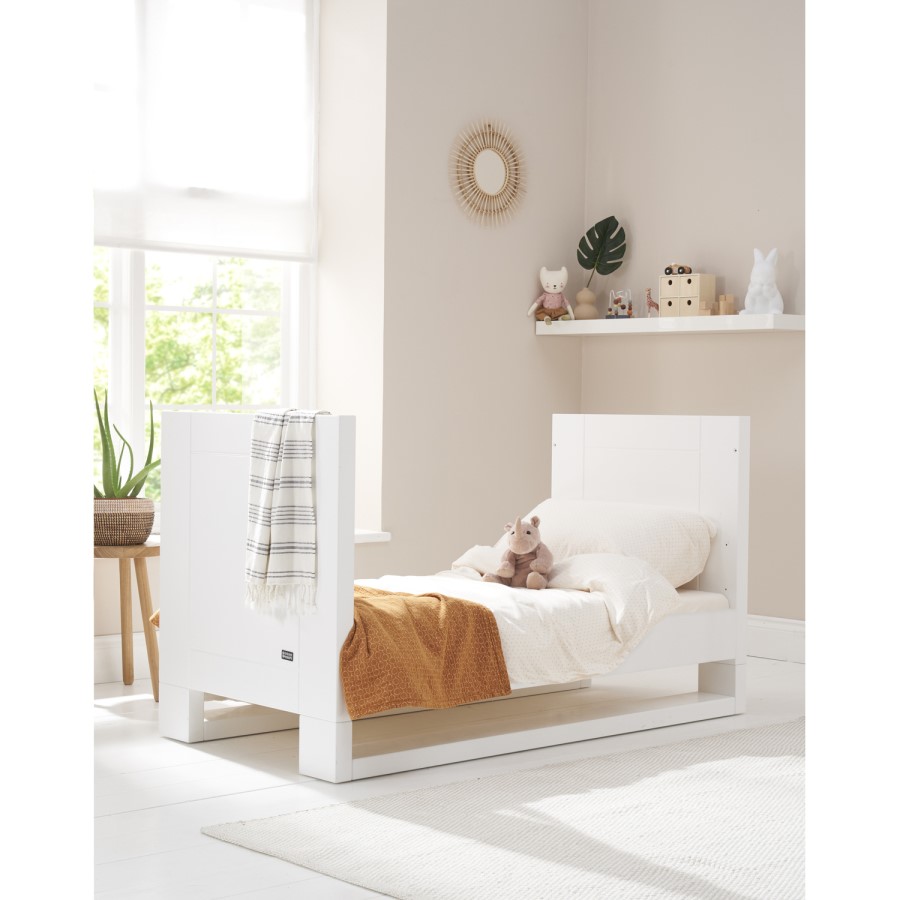Tutti Bambini Rimini Cot Bed - High Gloss White