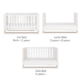 Tutti Bambini Rimini Cot Bed - High Gloss White