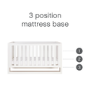 Tutti Bambini Rimini Cot Bed - High Gloss White
