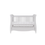 Grey Sleigh Cot Bed with Drawer - Tutti Bambini Roma 
