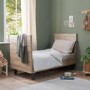 Tutti Bambini Como Cot Bed - Distressed Oak / Slate Grey