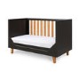 Tutti Bambini Como Cot Bed - Slate Grey / Rosewood