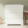 Tutti Bambini Rio White Changing Unit with 3 Drawers 