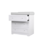 Tutti Bambini Rio White and Grey Changing Unit with 3 Drawers 