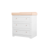 Changing Table with Drawers in Grey and Oak - Rio - Tutti Bambini