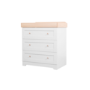 Changing Table with Drawers in Grey and Oak - Rio - Tutti Bambini