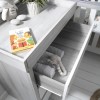 Changing Table with Drawers in White and Oak - Modena - Tutti Bambini
