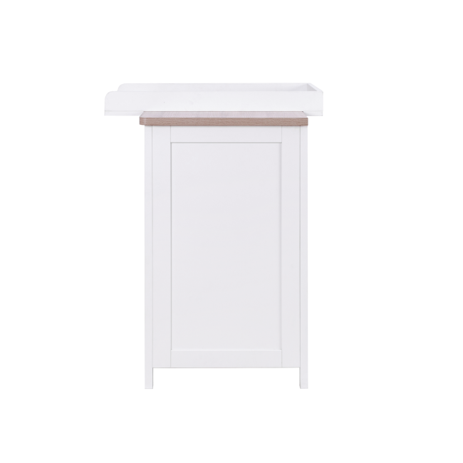 Changing Table with Drawers in White and Oak - Verona - Tutti Bambini