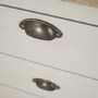 Tutti Bambini Verona Changing Unit in Dove Grey and Oak