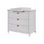 Tutti Bambini Verona Changing Unit in Dove Grey and Oak