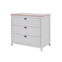 Tutti Bambini Verona Changing Unit in Dove Grey and Oak