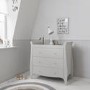 Tutti Bambini Roma Grey Changing Unit with 3 Drawers 