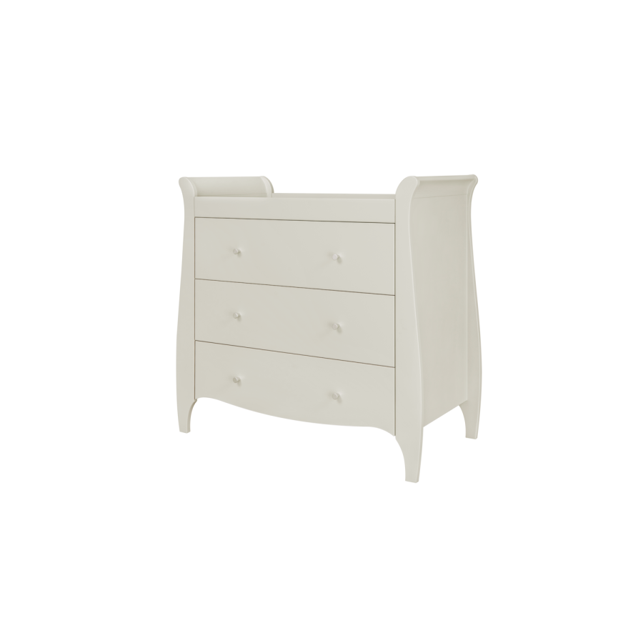 Tutti Bambini Roma Grey Changing Unit with 3 Drawers 