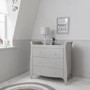 Tutti Bambini Roma  Grey Changing Unit with 3 Drawers 