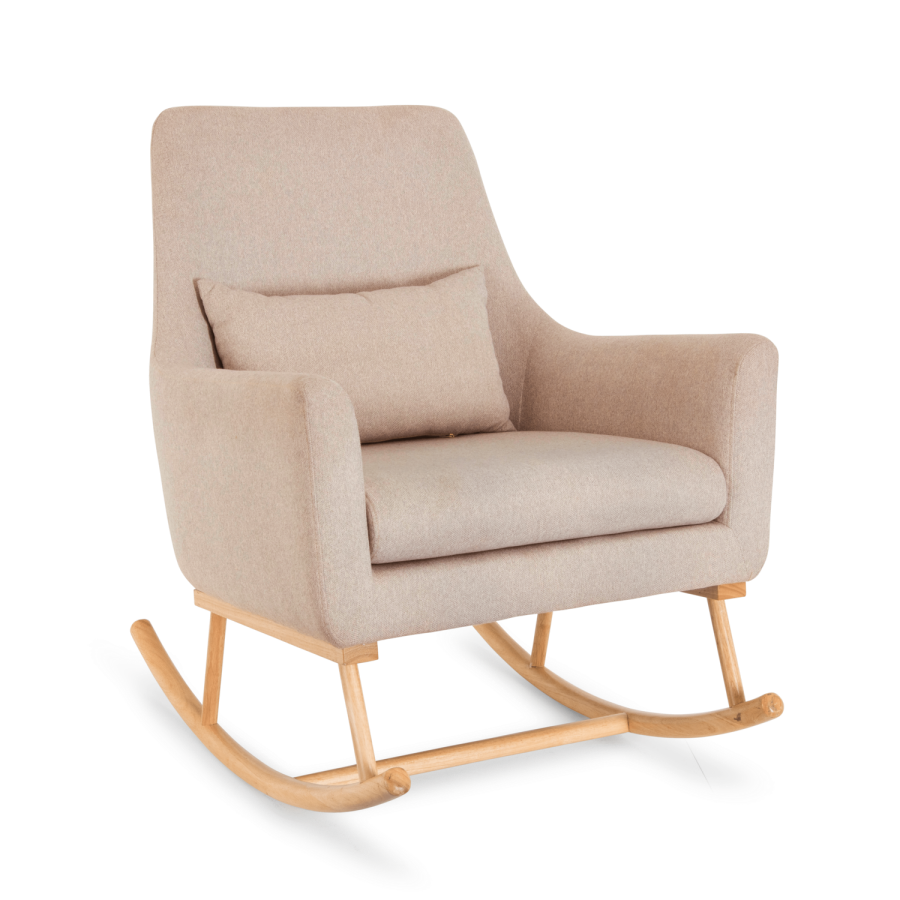 Beige Rocking Nursery Chair - Oscar - Tutti Bambini