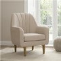 Beige Rocking Nursery Chair - Noah - Tutti Bambini