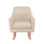 Beige Rocking Nursery Chair - Noah - Tutti Bambini