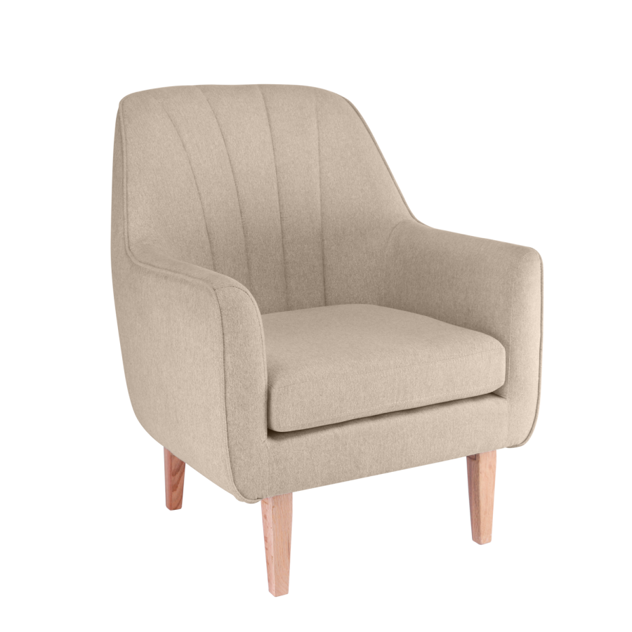 Beige Rocking Nursery Chair - Noah - Tutti Bambini