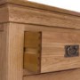 GRADE A3 - Loire Oak Farmhouse 2+2 Drawer Chest