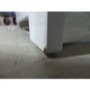 GRADE A3 - World Furniture Bari High Gloss White 1 Drawer Bedside Table