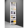 GRADE A3 - Germania White Rotating Cabinet - 10 Pairs
