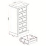 GRADE A2 -  Seconique Original Corona Pine 5 Drawer Chest