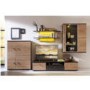 Germania Escala Decor Stand and Wall Cabinet In Oak 