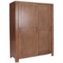 GRADE A2 - Vineyard Dark Oak Large Sliding Door Wardrobe 